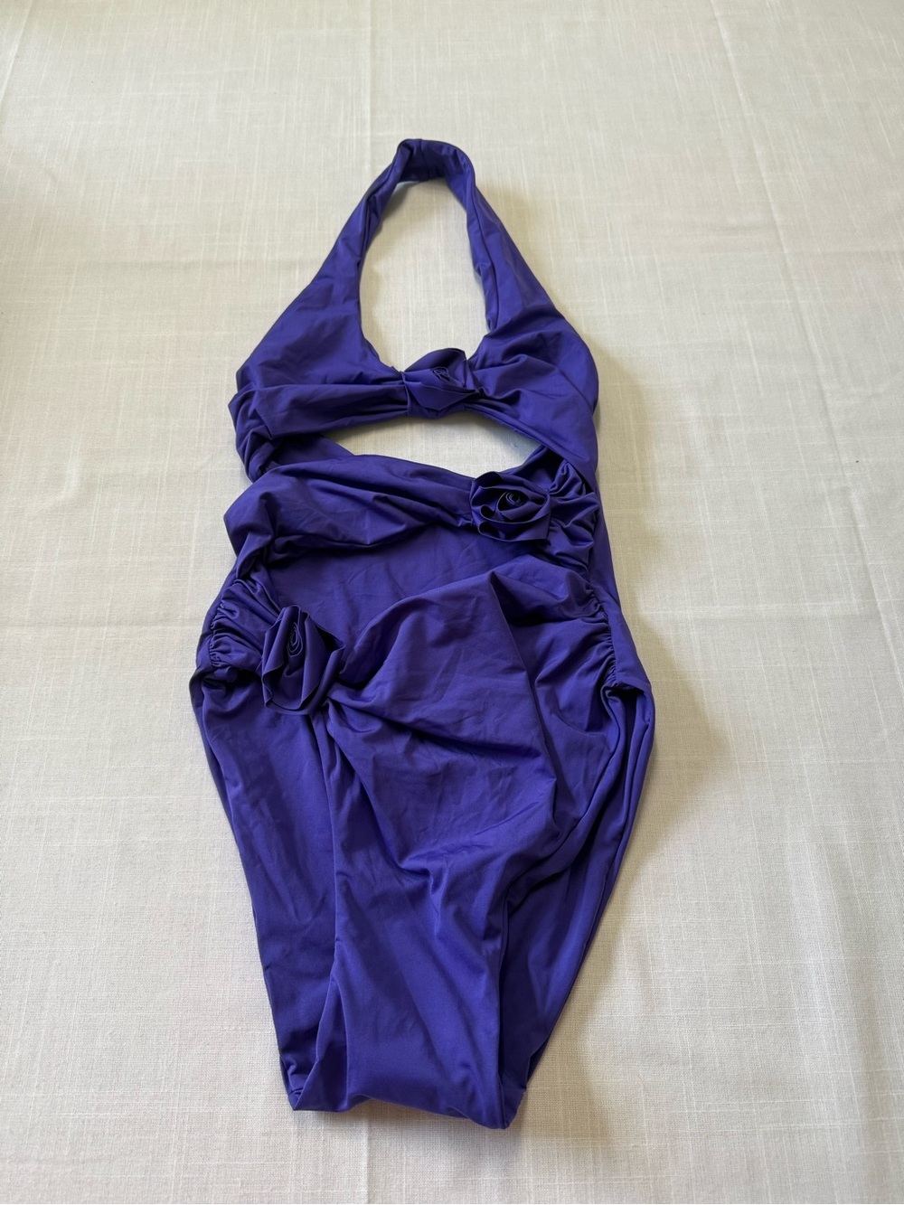 MAYGEL CORONEL Cipria One-piece Artful Swimsuit Purple Size S-L - Picture 7 of 11